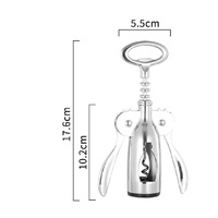 Tire-bouchon à aile en acier inoxydable Serveurs Ami Bar Ouvre-bouteille de vin