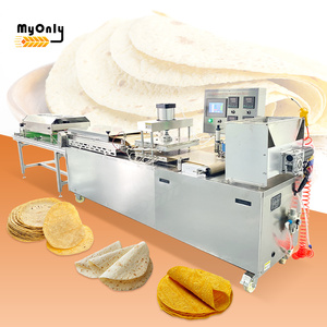 Machine à fabriquer des tortillas de shawarma entièrement automatique MY, machine à presser la pâte à tortillas de <span class=keywords><strong>farine</strong></span> - Product Image 1
