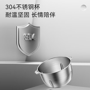 Bear <b>Small</b> Bear Meat <b>Grinder</b> 3L Stainless Steel Electric Variable Speed Household Kitchen Use - Product Image 4