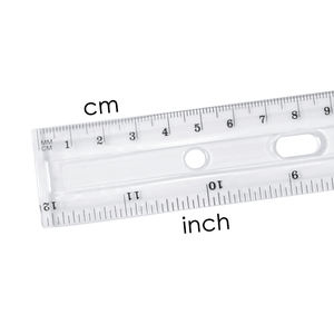 <span class=keywords><strong>Regla</strong></span> <span class=keywords><strong>de</strong></span> plástico transparente Foska, <span class=keywords><strong>regla</strong></span> <span class=keywords><strong>de</strong></span> medición <span class=keywords><strong>de</strong></span> 12 pulgadas y <span class=keywords><strong>30</strong></span> <span class=keywords><strong>cm</strong></span> <span class=keywords><strong>de</strong></span> borde recto, <span class=keywords><strong>CM</strong></span> y pulgadas con Material PS inastillable <span class=keywords><strong>de</strong></span> alta calidad - Product Image 3
