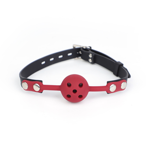 Seks oyuncak deri kemer esaret topu ağız Gag kadınlar için en iyi silikon seks oyuncak esaret sınırlamalar - Product Image 3