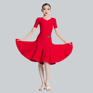 Vestido de Baile Latino Más Barato, Vestido Midi para Fiesta de Baile, Traje de Baile Latino de Salsa y Salón, Falda - Product Image 2