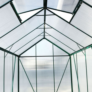 <span class=keywords><strong>Serre</strong></span> de jardin moderne et écologique en acier thermolaqué et polycarbonate, facilement assemblable, ensemble complet, <span class=keywords><strong>garage</strong></span> préfabriqué - Product Image 4