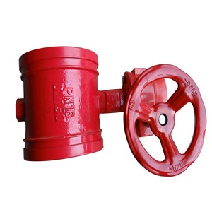 Longyao Shuangyong Valve Manufacturing Co., Ltd. Vanne papillon en fonte ductile D381X-16Q avec revêtement en caoutchouc pour utilisation en eau - Product Image 3