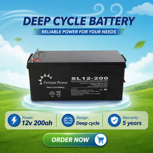 <span class=keywords><strong>Batterie</strong></span> solaire UPS <span class=keywords><strong>GEL</strong></span> à décharge profonde au plomb-acide Fortune Power, <span class=keywords><strong>12V</strong></span> 24V 100Ah <span class=keywords><strong>200Ah</strong></span>, en promotion, prix abordable, garantie 5 ans - Product Image 2