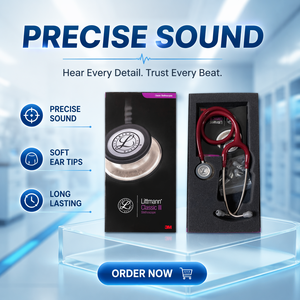 <span class=keywords><strong>Estetoscopio</strong></span> Portátil 3M <span class=keywords><strong>Littmann</strong></span> Classic II para Adultos, Bisturí de Doble Cara con Sonido Nítido para Atención Médica en el Hogar - Product Image 2