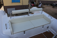 Bateau semi-rigide gonflable de luxe de 7,3 m (24 pieds) à coque en fibre de verre, homologué CE, haute vitesse, en Hypalon/PVC, stable, pour utilisation par les plongeurs