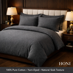 Offre à Durée Limitée : Housse de <span class=keywords><strong>Couette</strong></span> Patchwork 200TC en Coton Mahogany pour Lit King Size, Taie d'Oreiller en Coton 200TC avec Coffret Cadeau - Product Image 1