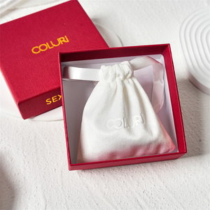 Túi Nhung Màu Hồng 2025 với lớp lót satin bên trong - Product Image 5