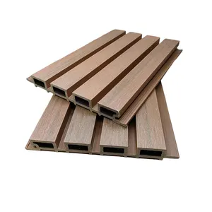 Wpc Outside Cladding Panels Indoor Decoration Natural Wood Wall Cladding