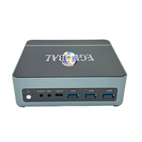 EGLOBAL-Mini PC de escritorio para jugadores, Ordenador de negocios, Ultra 7, 155U, Ultra 5, 125U, 2DDR5, 2, NVMe, SSD, Thunderbolt, 4 pantallas