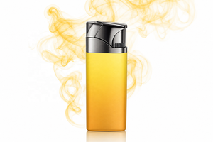 Electric Lighter Cigarette Ashtray Anti Fly-ash Cigarrillos Lighter Original <strong>Puffas</strong> 10k Stock Factory Wholesale Delivery to Door - Product Image 2