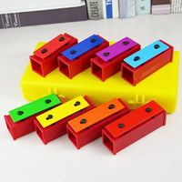 Good Quality Eight Tone Hand Percussion Xylophone Colorful for Early Education Baby Musical Instrument Christmas Gift Toys