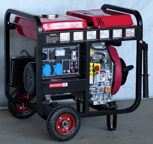 ชุดเครื่องกำเนิดไฟฟ้าดีเซลกลางแจ้งแบบเปิดเครื่องกำเนิดไฟฟ้าสำรองสำหรับใช้ในครัวเรือนขนาดเล็ก5KW 3KW แบบพกพา - Product Image 3