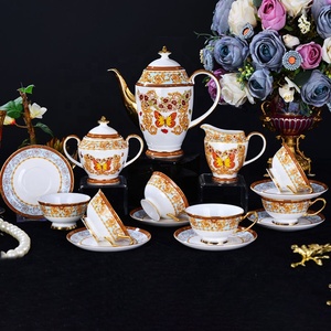 Wholesale 58pcs Minimalist Bone China Kitchen Utensils and Dinnerware <b>Set</b> Includes Coffee <b>Set</b> Dishes Bowls Spoons and Plates - Product Image 2