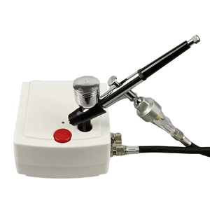 Kit de <span class=keywords><strong>compresseur</strong></span> de pistolet de pulvérisation multifonctionnel Portable matériau métallique pour la réparation de meubles et la pulvérisation de modèle de peinture de maquillage - Product Image 4
