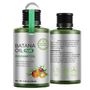 Vente flash Huile de Batana naturelle végane 100% pure Formule 2-en-1 à la lavande hydratante 100 ml Croissance des cheveux pour la maison - Product Image 1