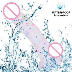 <strong>18cm</strong> Dildos Jelly Medical Silicone Dildo Realistic Adult Toys Soft Strapon Artificial <strong>Penis</strong> Colourful Sex Toys for Woman - Product Image 6