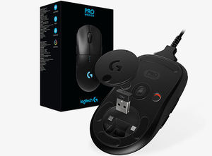 Ratón inalámbrico para juegos <span class=keywords><strong>Logitech</strong></span> <span class=keywords><strong>GPW</strong></span> G Pro con rendimiento de grado deportivo negro - Product Image 6