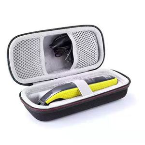 Estuche de transporte de viaje Eva duro Portátil Bolsa de almacenamiento para <span class=keywords><strong>Norelco</strong></span> OneBlade Hybrid Electric Trimmer Shaver QP2520/90 QP2520/70 - Product Image 3