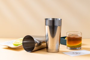 <span class=keywords><strong>Shaker</strong></span> Boston <span class=keywords><strong>à</strong></span> portion individuelle, directement de l'usine - Ensemble de cocktails en verre et acier inoxydable de haute qualité, fournitures de bar en métal - Product Image 6