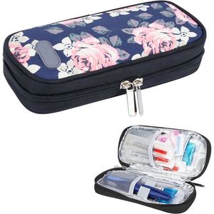 Sacs isothermes modernes et écologiques en aluminium pour canettes, pour patients diabétiques, avec fermeture éclair portable, usage médical - Product Image 1