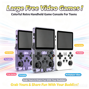 Console di Gioco Portatile R36S AkrOS Originale con Joystick 3D, 64GB/128GB di Memoria, Migliaia di Giochi Retro HD Gratuiti - Product Image 2