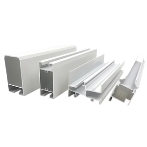 Profilé en aluminium blanc pour porte coulissante - Product Image 3