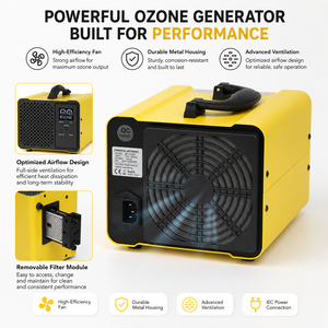 Mini purificateur d'air intelligent avec écran tactile intelligent, ozone, WIFI, pour animaux domestiques, élimination des odeurs, stérilisateur d'ozone pour maison intelligente - Product Image 3