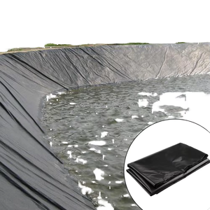 Offre Spéciale 0.5mm 0.75mm Membrane Fish Pond Farm Liner HDPE Geomembrane de qualité pour projet d'aquaculture - Product Image 1