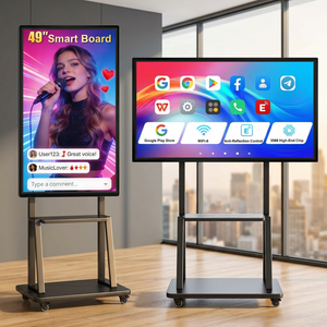 4K Ultra Thin <b>Wall</b> Mounted Touch Query Advertising All-in-one Screen Commercial <b>Display</b> for Real Estate Sales Department - Product Image 1