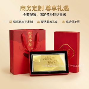 Commemorative Gold Banknote Embossed Thank You <b>Gift</b> For Business Insurance Companies Home Office Decor - Product Image 2