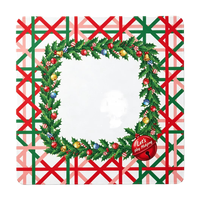 Tapis de Mahjong américain de Noël, en caoutchouc, imperméable, pliable, antidérapant, pour 4 joueurs