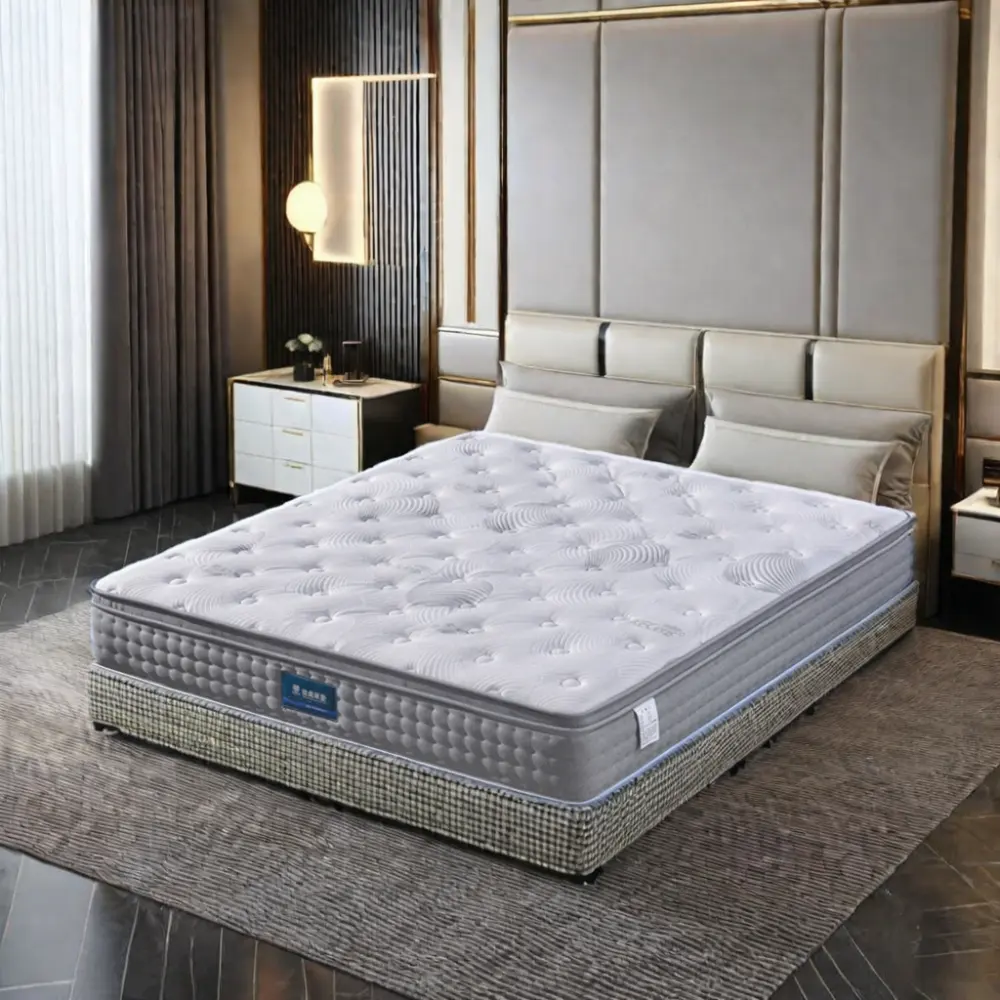Five-star hotel Bunk mattress Memory Foam Extra large orthopedic pocket spring mattress support OEM/ODM