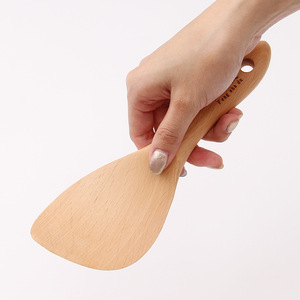 Beechwood Spatula Set 3 <b>Pc</b> Wooden Cooking Spoon For Non <b>Stick</b> Pan Kitchen Utensil - Product Image 4