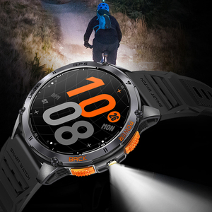 EDS K67A Outdoor Sports <b>Watch</b> 530mAh Battery BT Call AMOLED Screen 3ATM GPS <b>Compass</b> Altitude Baromiter Flashlight 4GB Memory - Product Image 4