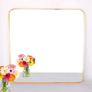 <span class=keywords><strong>Espejo</strong></span> de Pared <span class=keywords><strong>Ovalado</strong></span> Dorado con <span class=keywords><strong>Marco</strong></span> de Metal Decorativo Retro Grande, Hecho a Medida, Venta al por Mayor de Fábrica, para Colgar en el Hogar Contemporáneo - Product Image 5