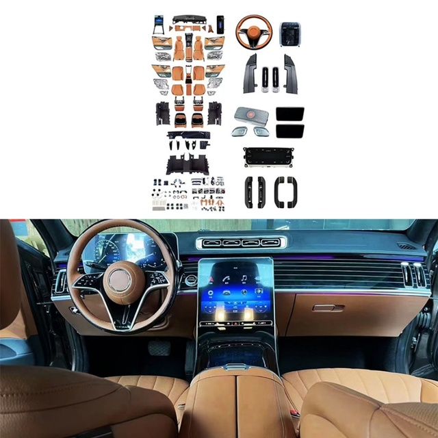 New 2008-2013 W221 for S-Class Luxury Center Console Interior Kit for Retrofit/Upgrade