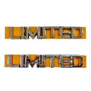 Emblema de Lujo Autoadhesivo de Plástico ABS Cromado Dorado de Alta Calidad, Letras y Logotipo Limitados para Land Cruiser 100 - Product Image 2
