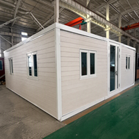 Maison conteneur préfabriquée extensible de 20 pieds et 40 pieds, 1, 2, 3 ou 4 chambres, pour le marché australien, certifiée SAA et AS/NZS Watermark