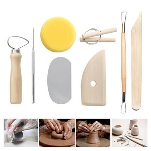 XinyiArt At Home <span class=keywords><strong>Kit</strong></span> de <span class=keywords><strong>poterie</strong></span> Craft à la maison <span class=keywords><strong>Kit</strong></span> de bricolage <span class=keywords><strong>Kit</strong></span> d'argile <span class=keywords><strong>poterie</strong></span> sèche à l'air pour cadeau d'anniversaire famille artisanat fête des mères. - Product Image 4