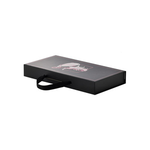 Hair Extension Custom Cosmetic <b>Gift</b> Boxes <b>Large</b> Magnetic Luxury Black Wig <b>Box</b> Packaging - Product Image 4