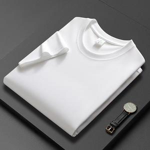 Camiseta de Verano 2025, Holgada, de Manga Corta para Hombre, 190g, Algodón Peinado, Informal, Unisex, Combinable con Todo - Product Image 1