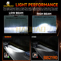 BB2190 Phare LED Auto 881 H13 H1 H3 Lumière Blanche Constante Super Lumineuse Conduite Sûre pour Voiture Camion SUV Van Vente en Gros