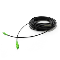 Kabel Drop Flat SC/APC 1core 2*3 atau 2*5mm Kabel Patch Serat Optik