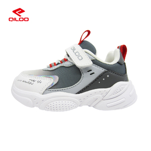 QILOO 2025, zapatillas de deporte de cuero personalizadas para niños pequeños, zapatillas de correr suaves y transpirables para <span class=keywords><strong>bebés</strong></span>, niñas y niños, Material de plantilla de goma - Product Image 6