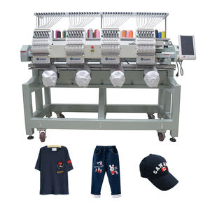 Machine à broder numérique automatique à 4 têtes, marque mondiale Disen, broderie personnalisée, logo personnalisé, nouveaux composants principaux, chapeau - Product Image 1
