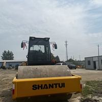 Compacteur de sol vibrant à tambour unique diesel Shantui SR22M de 22 tonnes, engin de construction lourd