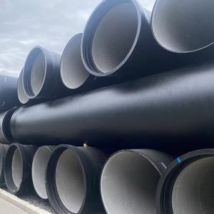 Tubería de Hierro Dúctil para Suministro de Agua DN80 DN2000 K8 K9 C25 C30 C40 Pn16 Pn25 para Uso Industrial - Product Image 1