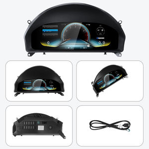STWEI pour Mercedes Benz Classe C W204 NTG4.0 Tableau de bord numérique LCD de voiture Instrument 12,3 pouces Panneau QLED Système Linux - Product Image 5